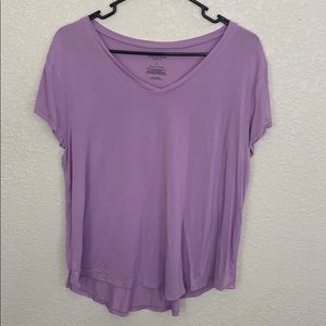 Arizona Jean company lavender purple Flowy T-shirt